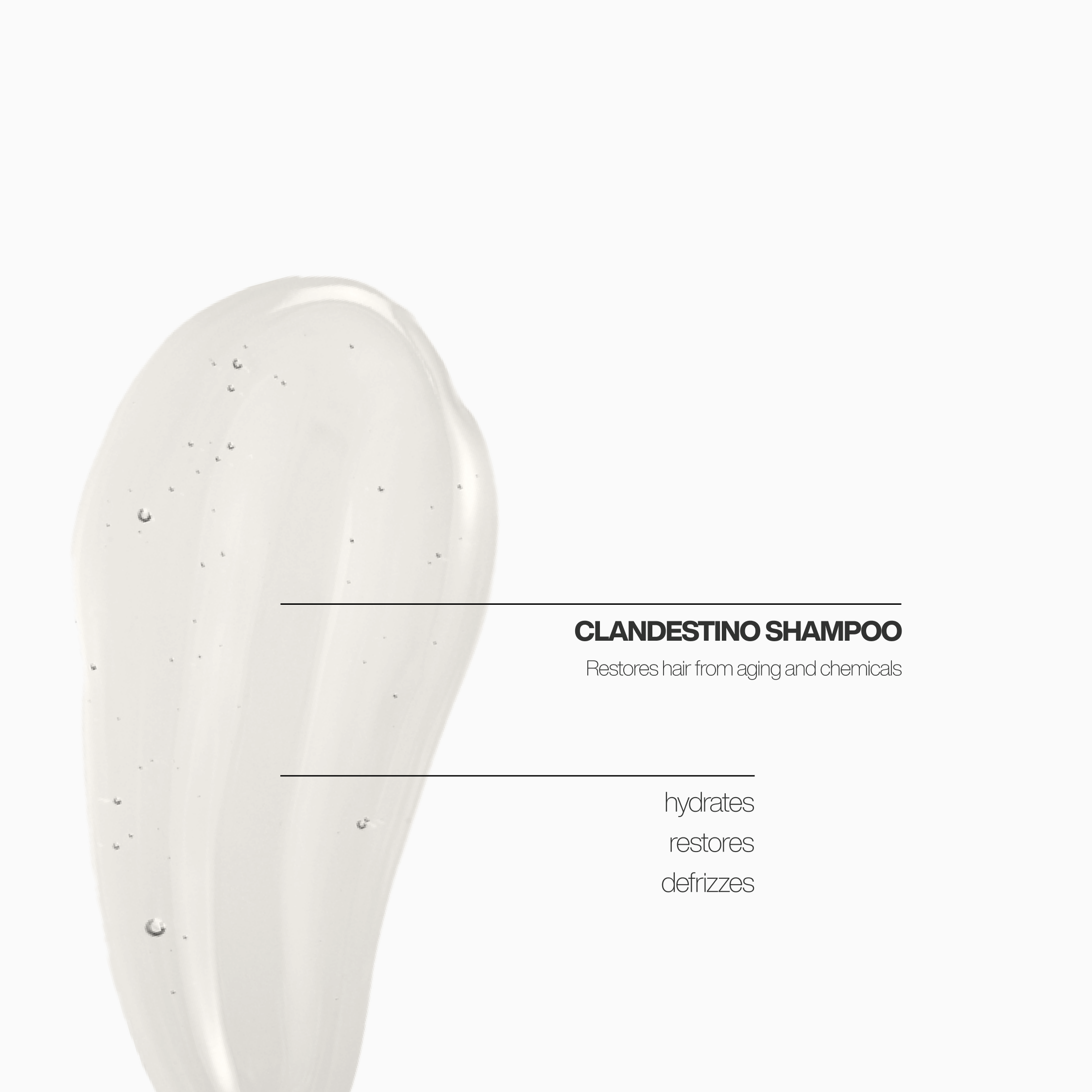 CLANDESTINO TREATMENT SHAMPOO 22.0 FL OZ.